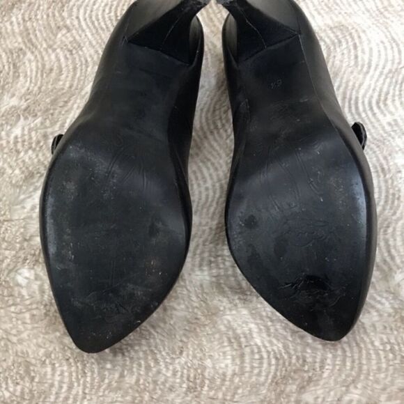 PENNY LOVES KENNY Mary Jane Pointed Toe Heels Black 5.5 EUC - Picture 6 of 8